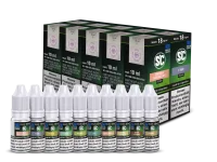 SC Gourmet Probierbox E-Zigaretten Liquid 3 mg/ml