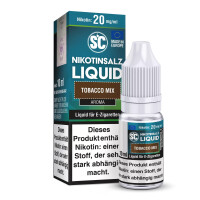 SC - Tobacco Mix - Nikotinsalz Liquid 10ml 20 mg/ml
