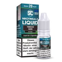 SC - Tobacco Dark - Nikotinsalz Liquid 10ml