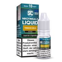 SC - Tobacco Gold - Nikotinsalz Liquid 10ml