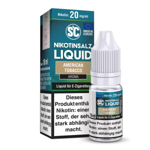 SC - American Tobacco - Nikotinsalz Liquid 10ml 10 mg/ml
