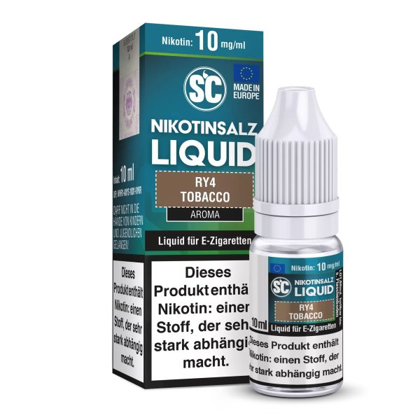 SC - RY4 Tobacco - Nikotinsalz Liquid 10ml 20 mg/ml