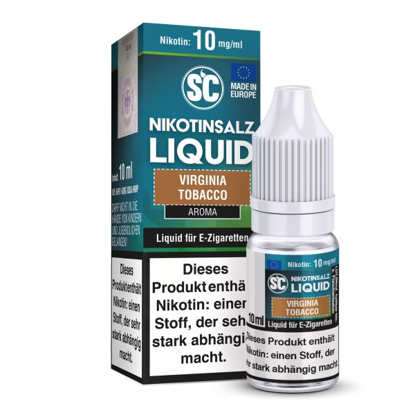 SC - Virginia Tobacco - Nikotinsalz Liquid 10ml