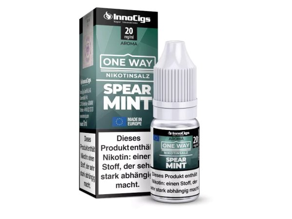 InnoCigs - One Way - Spearmint - Nikotinsalz Liquid 10ml