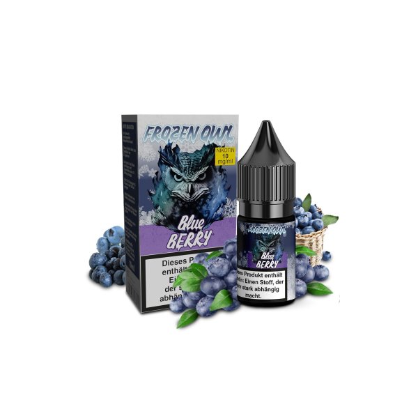 Frozen OWL Blueberry Nikotinsalz Liquid 10 ml