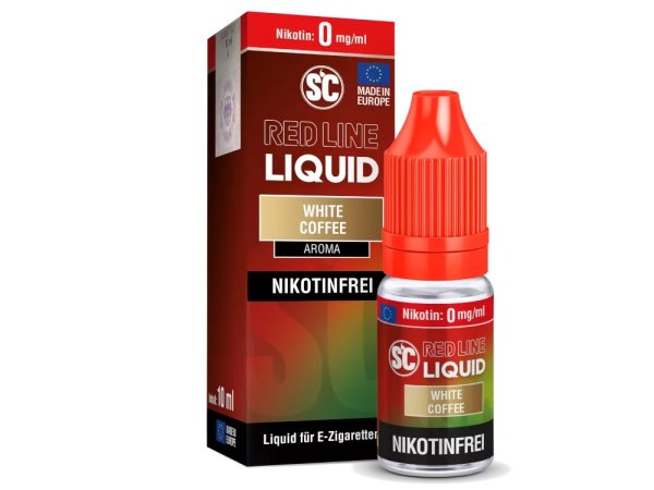 SC - Red Line - White Coffee - Nikotinsalz Liquid 10ml