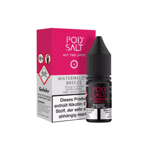 POD SALT Watermelon Breeze Nikotinsalz Liquid 10ml 11 mg/ml