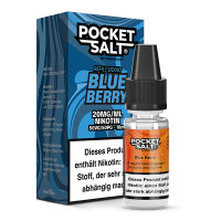 POCKET SALT Blueberry Nikotinsalz Liquid 10 ml