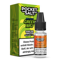 POCKET SALT Green NRJ Nikotinsalz Liquid 10 ml