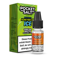 POCKET SALT Honeymelon Ice Nikotinsalz Liquid 10 ml