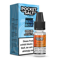 POCKET SALT Mad Blue Nikotinsalz Liquid 10 ml