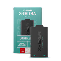 X-Shisha by X-Bar Pod - Green Mint