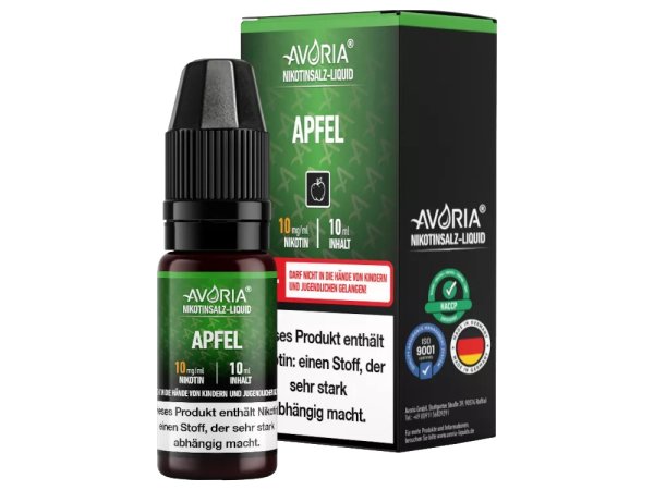 Avoria Apfel  - Nikotinsalz Liquid