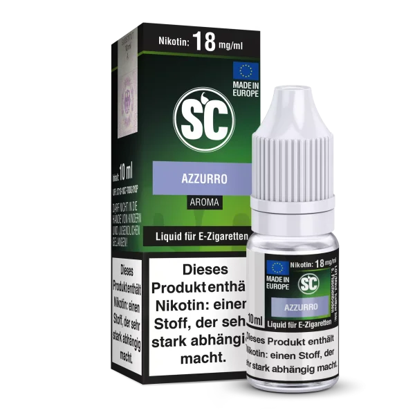 SC Blue (Azzurro) Minz-Kaugummi Liquid 10ml