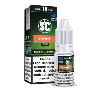 SC Erdbeer Liquid 10ml 12 mg/ml
