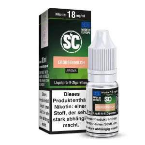 SC Erdbeermilch Liquid 10ml 12 mg/ml
