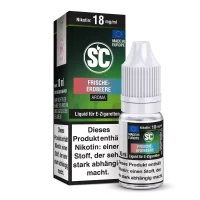 SC FRISCHE ERDBEERE E-ZIGARETTEN LIQUID 3 mg/ml