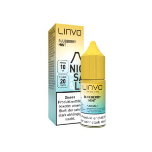 Linvo - Blueberry Mint - Nikotinsalz Liquid 10ml