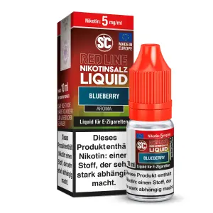 SC - Red Line - Blueberry - Nikotinsalz Liquid 5mg/ml