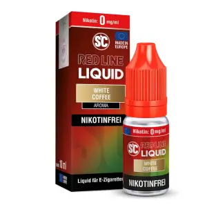 SC - Red Line - White Coffee - Nikotinsalz Liquid