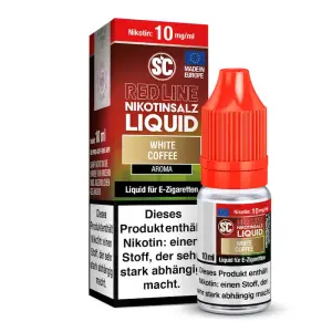SC - Red Line - White Coffee - Nikotinsalz Liquid 10 mg/ml