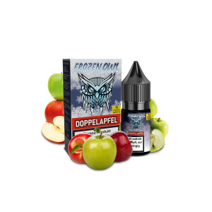 Frozen OWL Doppelapfel Nikotinsalz Liquid 10 ml