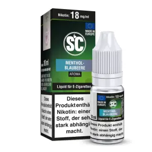 SC Menthol-Blaubeere Liquid 10ml 3 mg/ml