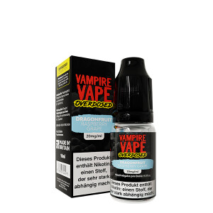 VAMPIRE VAPE OVERDOSED Dragonfruit Raspberry Grape Nikotinsalz Liquid 10 ml