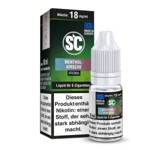 SC Menthol-Kirsche Liquid 10ml 6 mg/ml