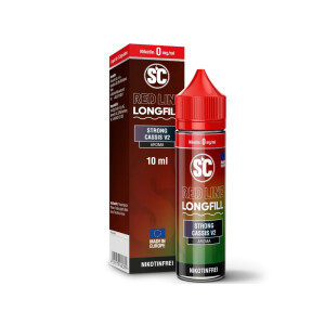 SC - Red Line Strong Cassis V2 - Longfills Aroma 10 ml